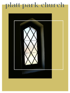 Platt Park Church window symbolizing new beginnings with City Classis transition.