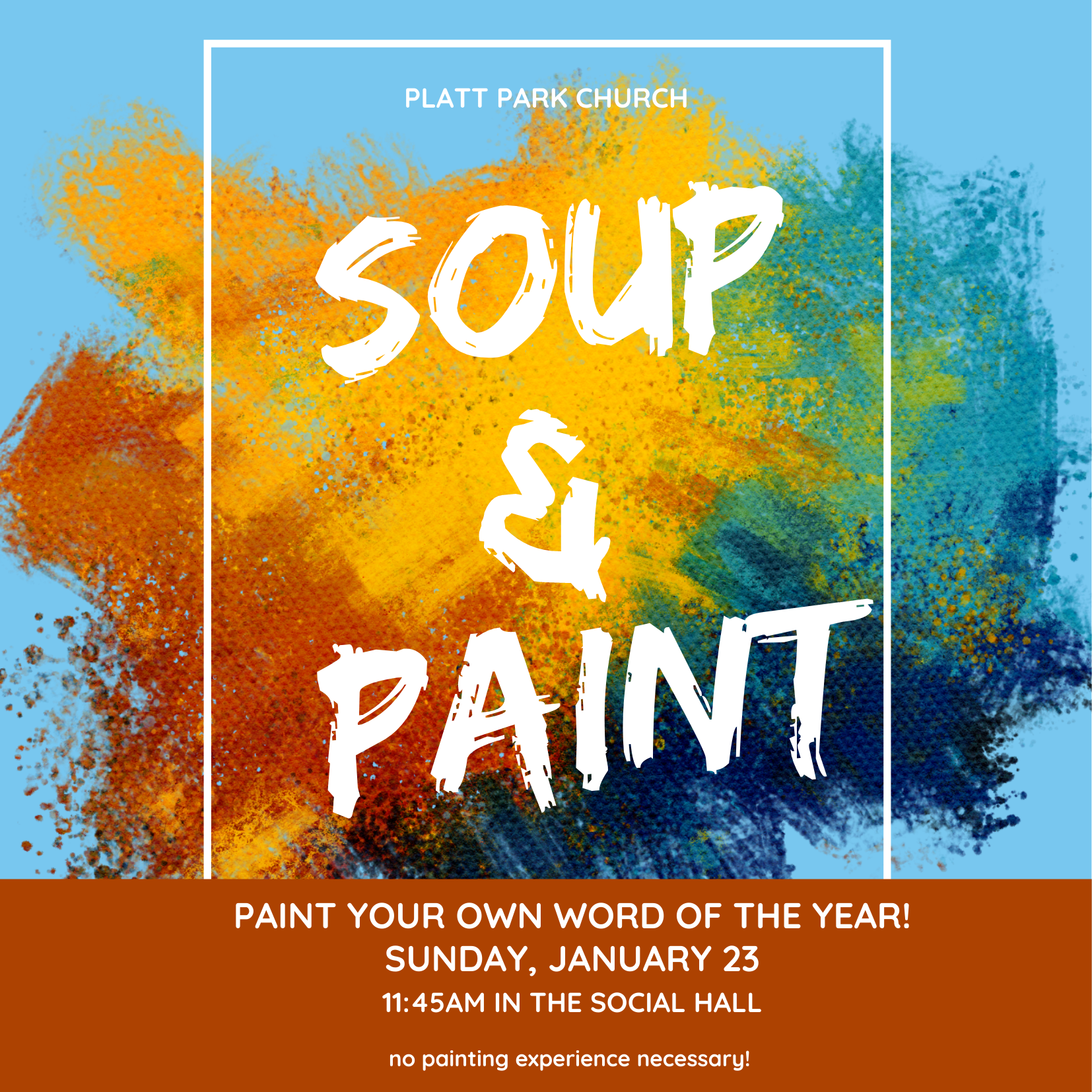 soup and paint